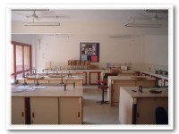 Photo of the large physics lab in senior school.